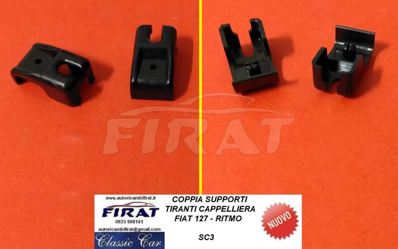 SUPPORTI TIRANTI CAPPELLIERA FIAT 127 - RITMO (SC3)